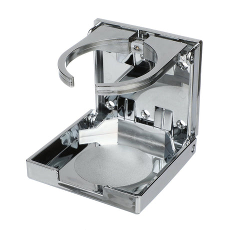 Seachoice Folding and Adjustable Drink Holder, Chrome Plated