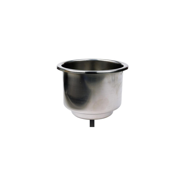 Seachoice 769420 Stainless-Steel Drink Holder With 5/8" Drain
