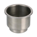 Seachoice Boat Drink Holder Recessed, Stainless Steel, 3-5/8 in. Inside Diameter