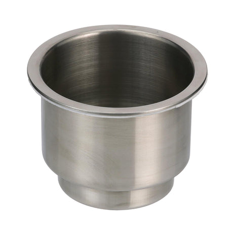 Seachoice Boat Drink Holder Recessed, Stainless Steel, 3-5/8 in. Inside Diameter
