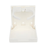 Seachoice Folding Drink Holder, Adjustable, Boat, White