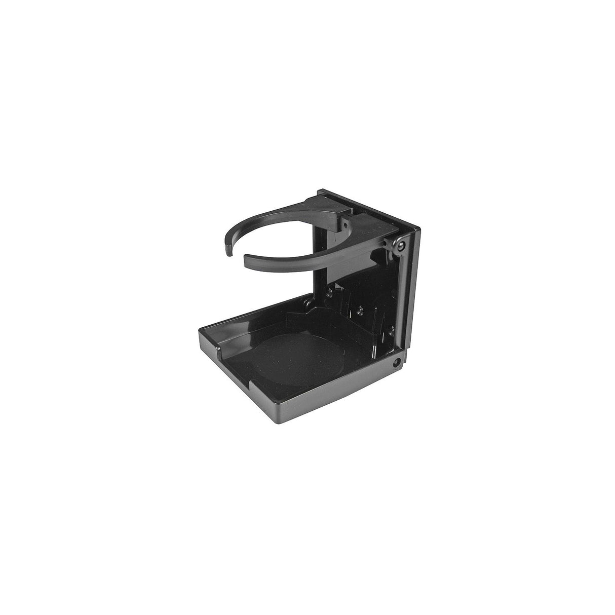 Seachoice Folding Drink Holder, Adjustable, Boat, Black