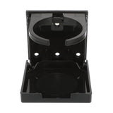Seachoice Folding Drink Holder, Adjustable, Boat, Black