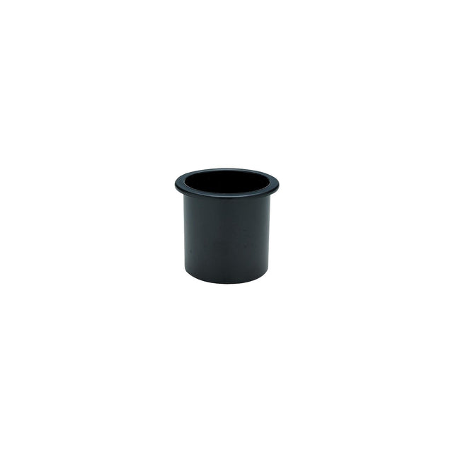 Seachoice Plastic Recessed Drink Holder, 3 in Dia. Hole, Black