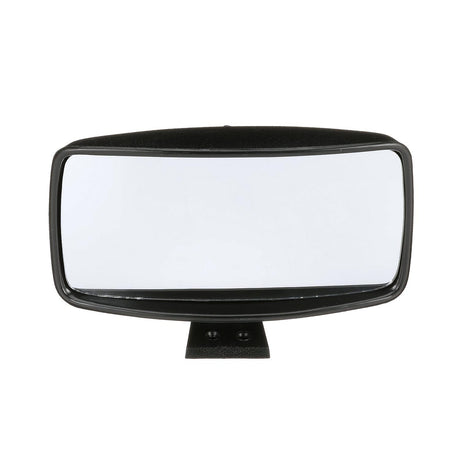 Seachoice Universal Boat Mirror, 8 in. X 4 in. Convex Safety Glass, Black ABS Plastic Housing