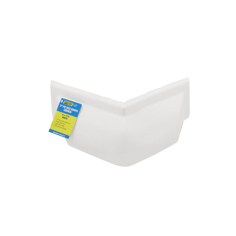 Seachoice 12 In. PVC Dock Bumper Corner, White