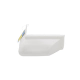 Seachoice 12 In. PVC Dock Bumper Corner, White