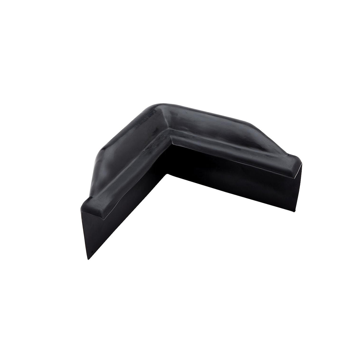 Seachoice 12 In. PVC Dock Bumper Corner, Black