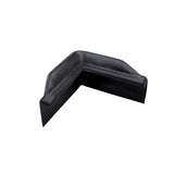 Seachoice 12 In. PVC Dock Bumper Corner, Black