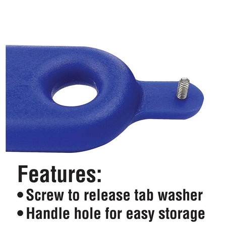 Seachoice Non-Corrosive Propeller Wrench, Fits 1-1/6 in. Propeller Nuts, Includes Screw, Blue