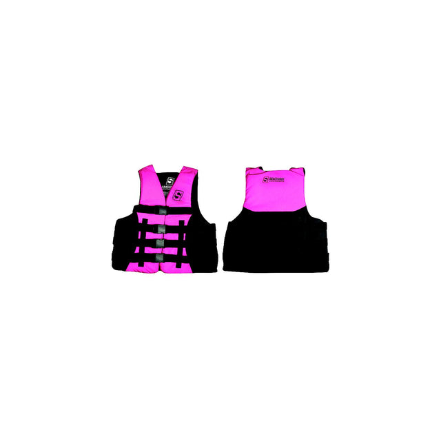 Seachoice 85117 Evoprene Multi-Sport Life Jacket - XL - Pink/Black, Fits Chest 40-44 in, USCG Level 70