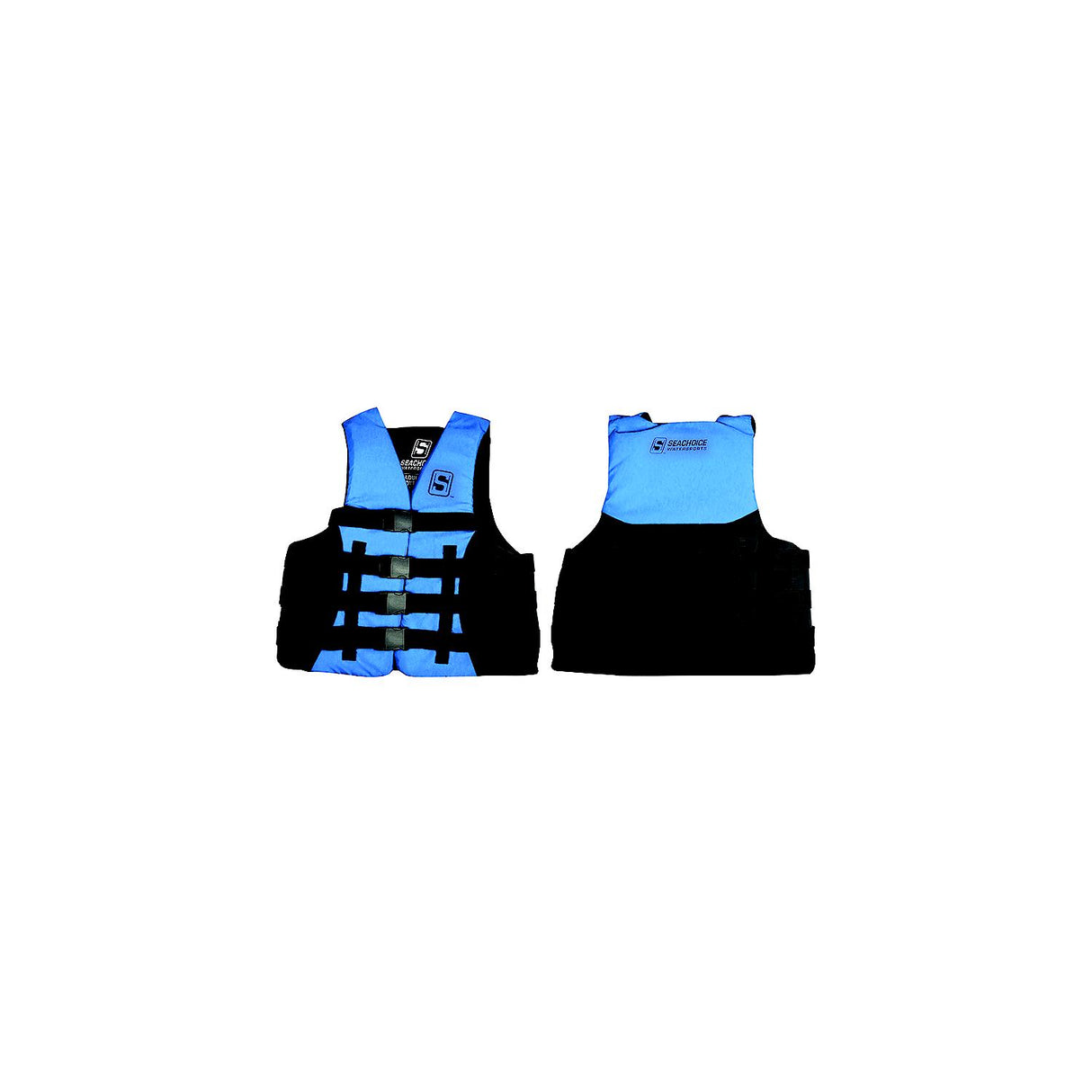 Seachoice 85137 Evoprene Multi-Sport Life Jacket - XL - Blue/Black, Fits Chest 40-44 in, USCG Level 70