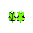 Seachoice 85141 Evoprene Multi-Sport Life Jacket - Child - Green/Black, USCG Level 70
