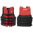 Seachoice 85403 Type III Ski Vest, 4 Belt , XXL/XXXL , Red - USCG/TC Approved