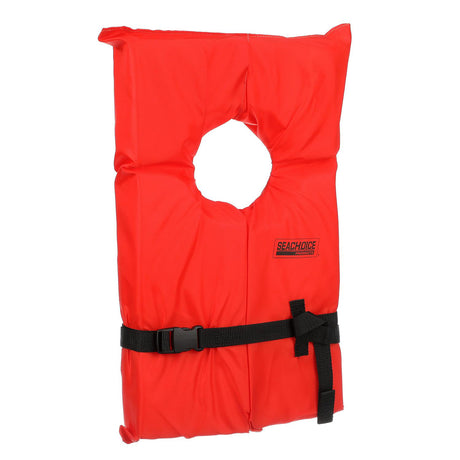 Seachoice Life Vest, Type II Personal Flotation Device, Orange, Adult
