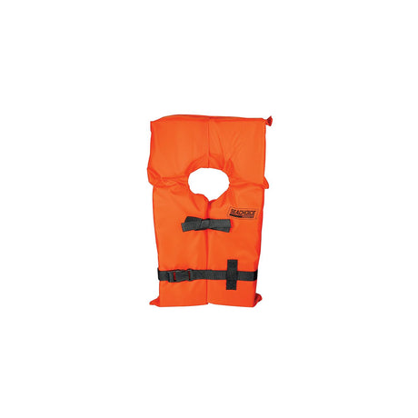 Seachoice Life Vest, Type II Personal Flotation Device, Orange, Youth