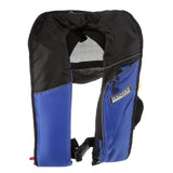 Seachoice Inflatable Personal Flotation Device (PFD), Low-Profile Life Vest, USCG Approved Type V, Adult Size, Blue/Black
