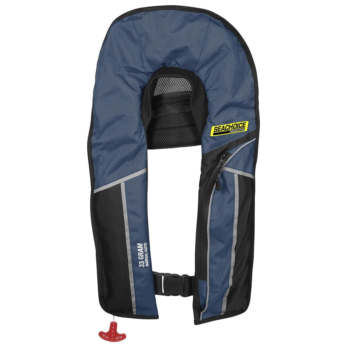 Seachoice 85863 Type V Premium Rip-Stop Inflatable PFD – Adult Universal, Blue