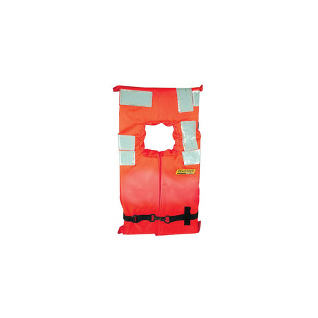 Seachoice Type I Commercial Offshore Vest, Fluorescent Orange, Reflective Panels, Adult, Over 90 Lbs.