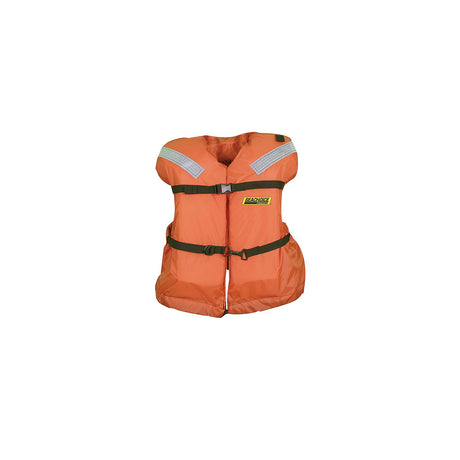 Seachoice 85941 Type I Commercial Offshore Jacket, Fluorescent Orange, Reflective Panels, Youth, Up to 90 Lbs.