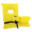 Seachoice Life Vest, Type II Personal Flotation Device, Yellow, Adult, 4-Pack w/ Bag