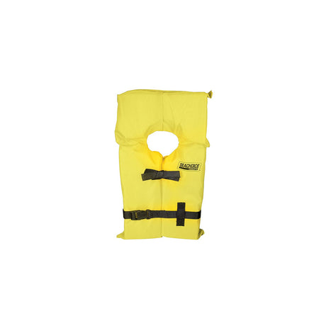 Seachoice Life Vest, Type II Personal Flotation Device, Yellow, Youth
