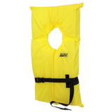 Seachoice Type II Personal Life Vest Foam Flotation Device, Yellow, Adult XL