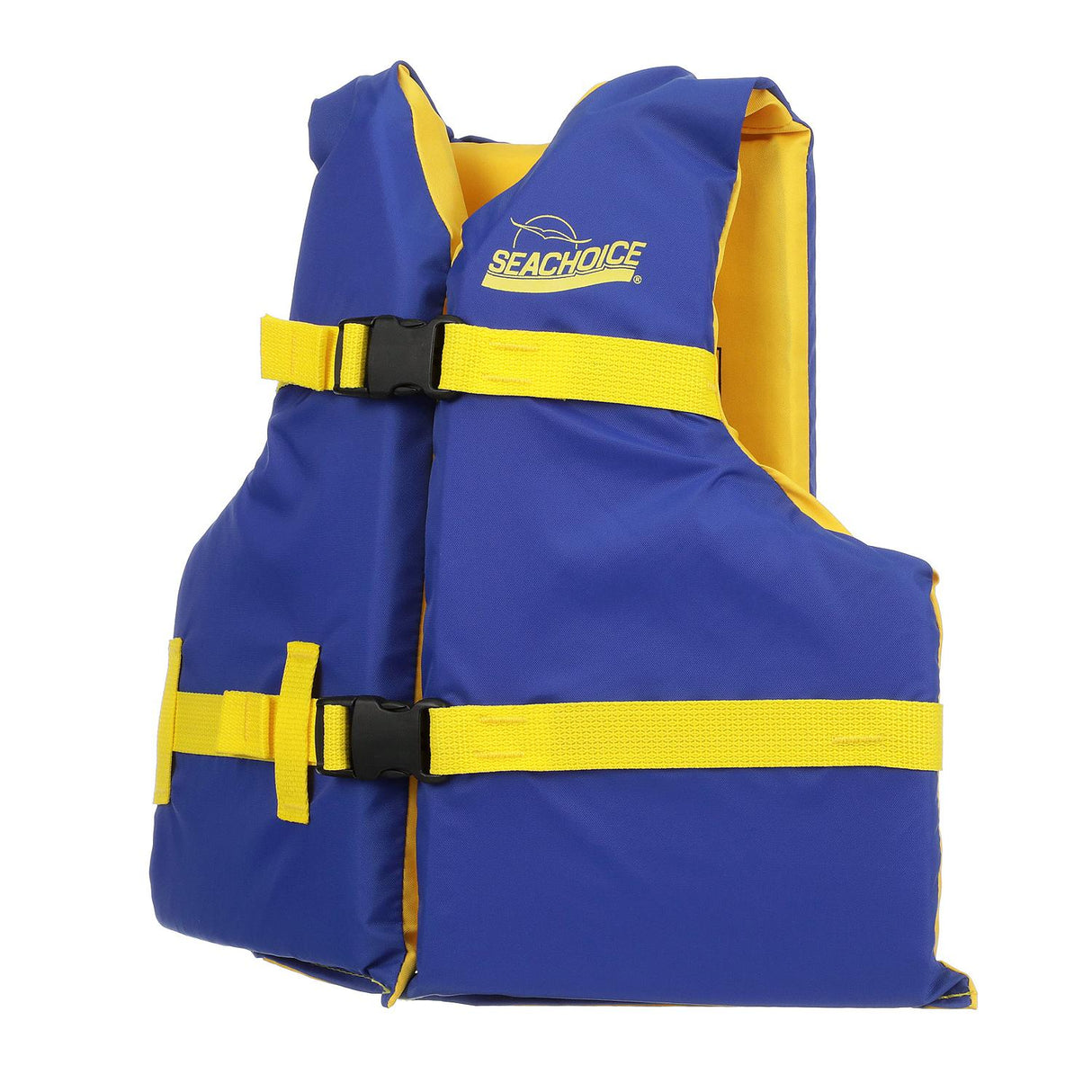 Seachoice Type III Personal Flotation Device, Blue/Yellow, For Youth