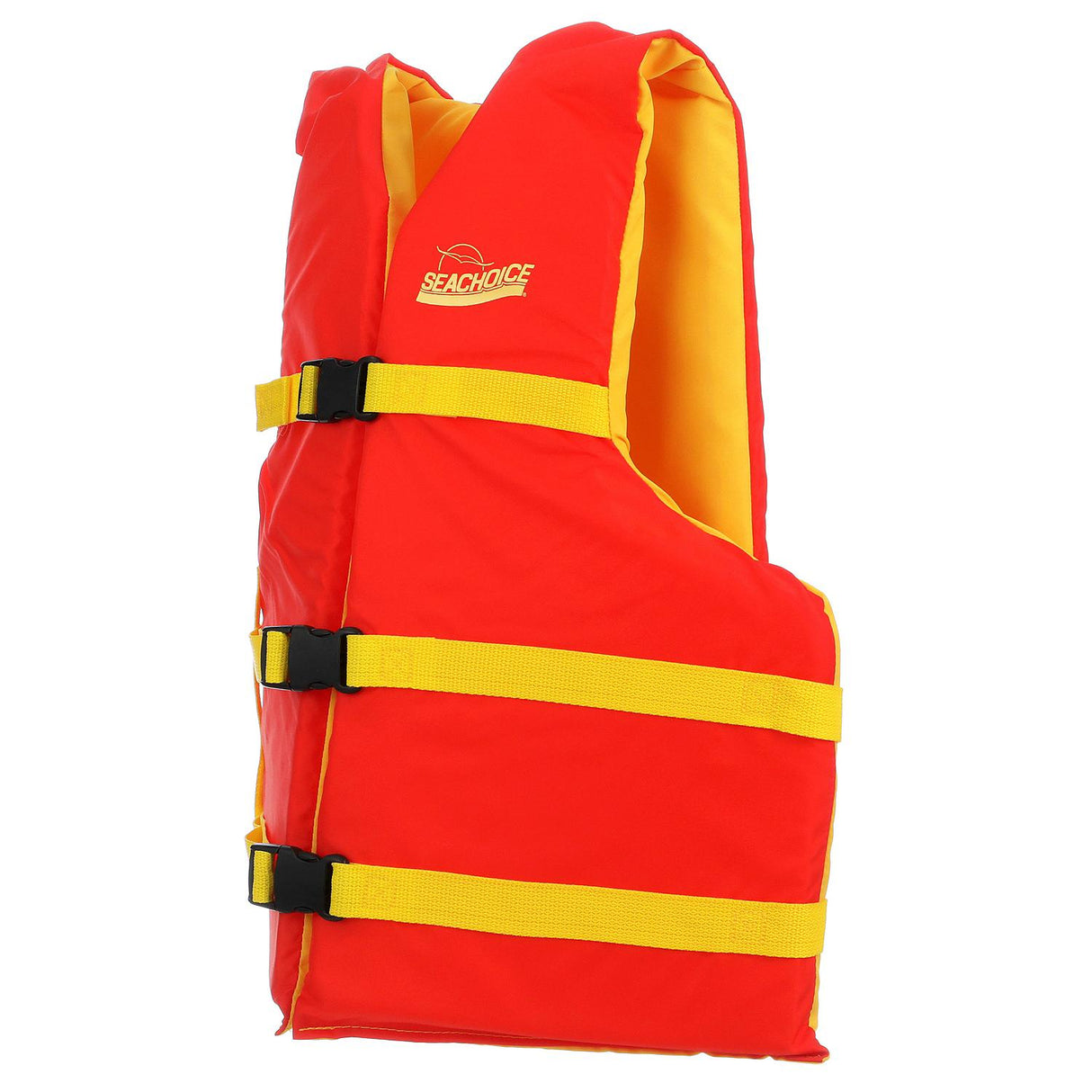 Seachoice 86250 Deluxe General Purpose Life Vest 
Orange/Yellow, XL