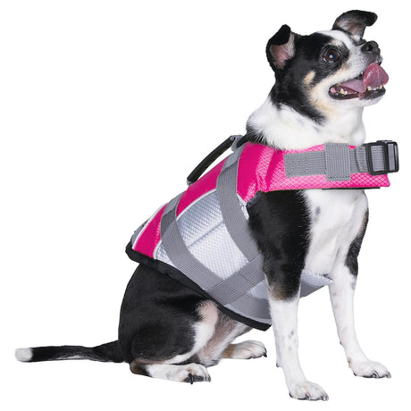 Seachoice 86261 Dog Life Jacket, Color: Pink, Size: XS