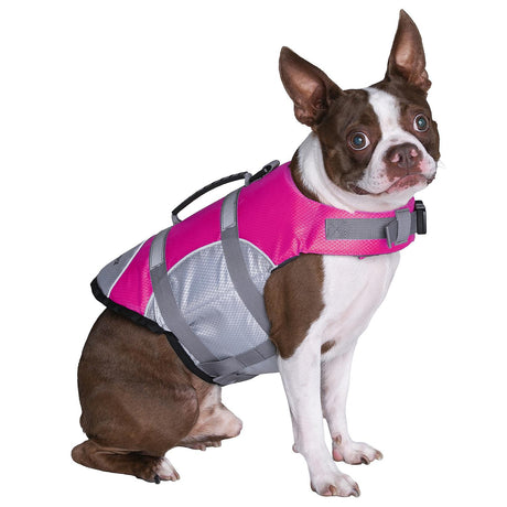 Seachoice 86263 Dog Life Jacket, Color: Pink, Size: M