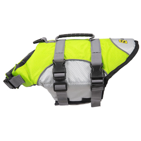 Seachoice 86282 Dog Life Jacket, Color: Green, Size: S