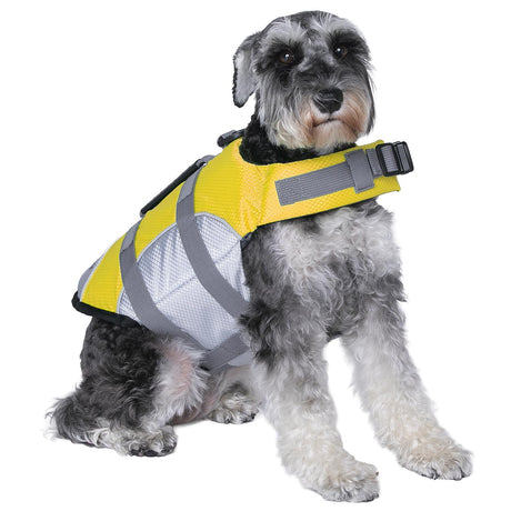 Seachoice 86292 Dog Life Jacket, Color: Yellow, Size: S