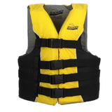Seachoice 86410 Level 70 Life Jacket, Deluxe Adjustable 4-Belt Ski Vest, Yellow and Black, Size S/M: 32-40 in. Chest