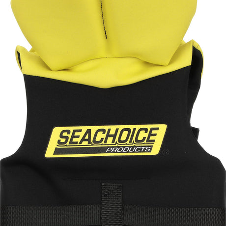 Seachoice Neoprene Multi-Sport Vest, Yellow/Black, Infant Size Up to 30 Lbs., Coast Guard Type II