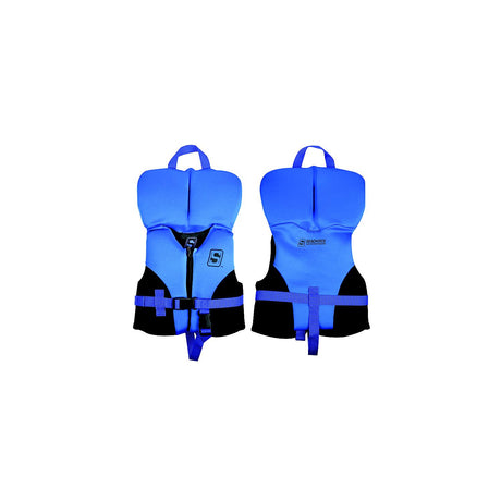 Seachoice Neoprene Multi-Sport Vest, Blue/Black, Infant Size Up to 30 Lbs., Coast Guard Type II
