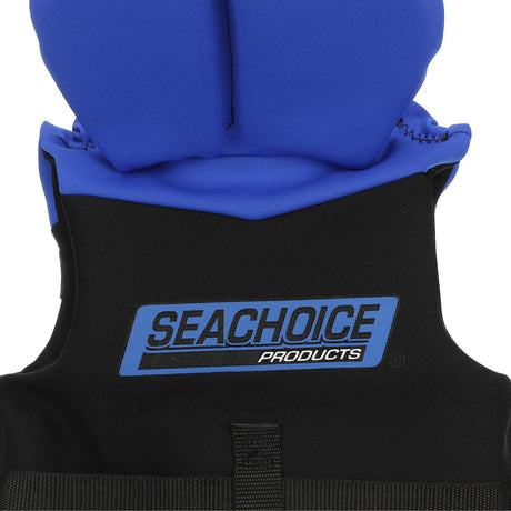 Seachoice Neoprene Multi-Sport Vest, Blue/Black, Infant Size Up to 30 Lbs., Coast Guard Type II