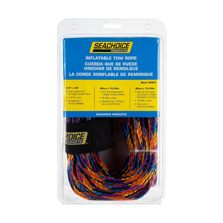 Seachoice Tube Tow Rope, 50 Ft. Long, Tows Up to 2 Riders
