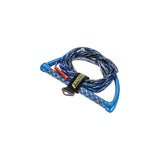 Seachoice 3-Section Wakeboard Rope, 65 Ft. Long, 15 In. Handle w/ Textured EVA Grip