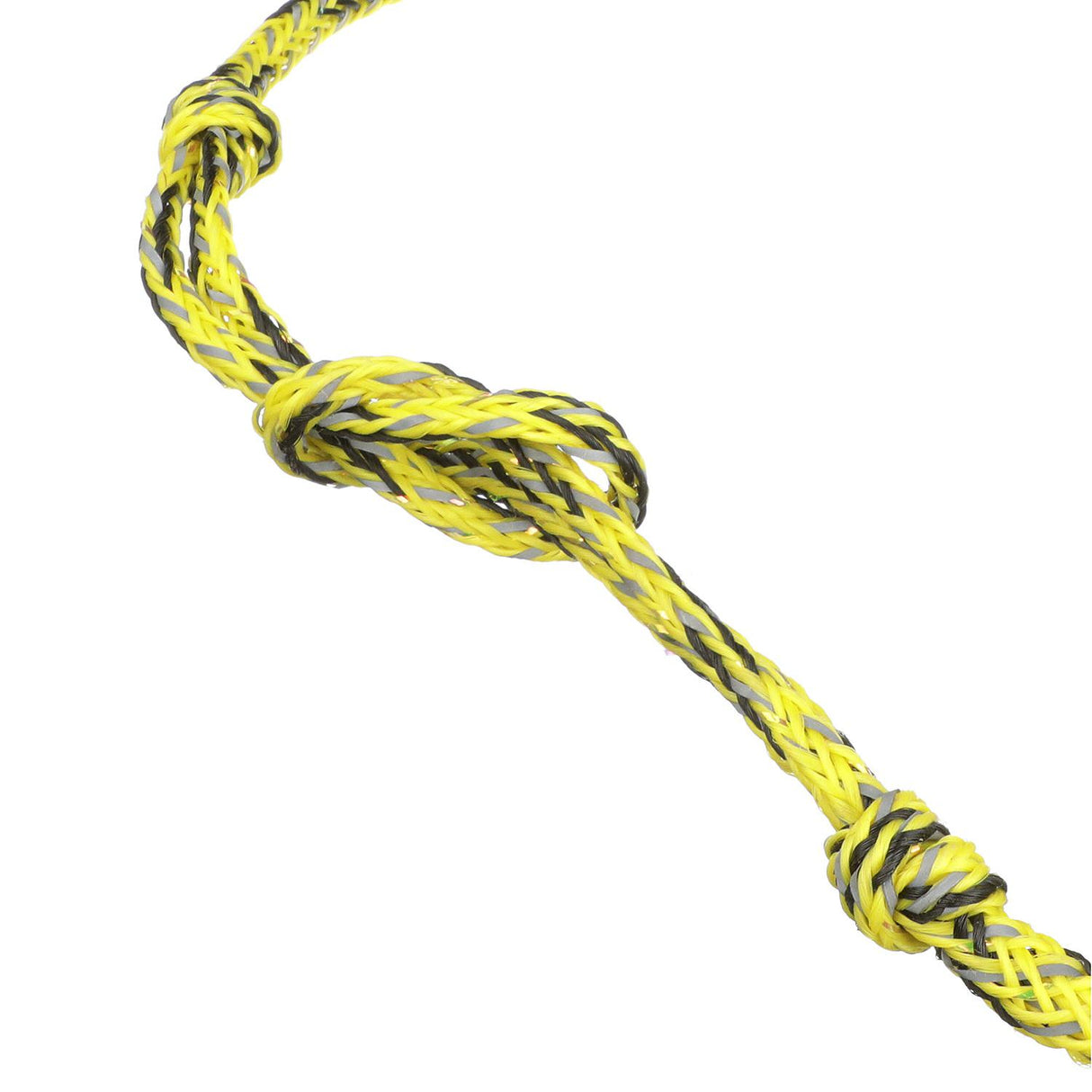 Seachoice 5-Section Reflective Wakeboard Rope, 75 Ft. Long, 15 In. Handle w/ Textured EVA Grip