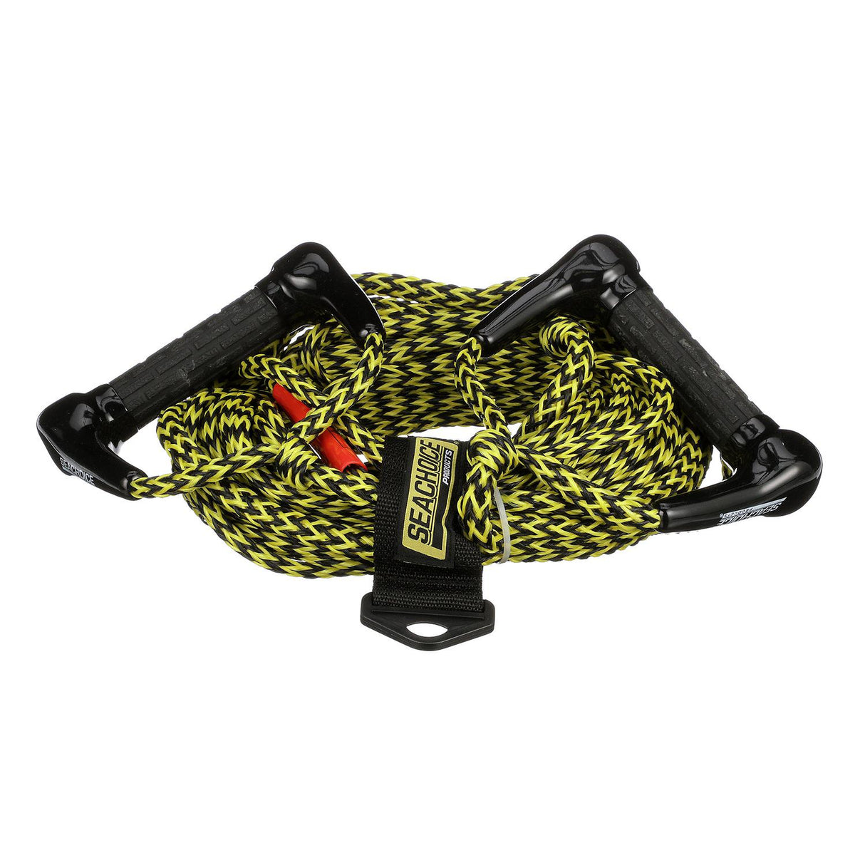 Seachoice Water Ski Rope, 75 Ft. Long, Dual 5-1/2 In. Handles w/ Textured Rubber Grips