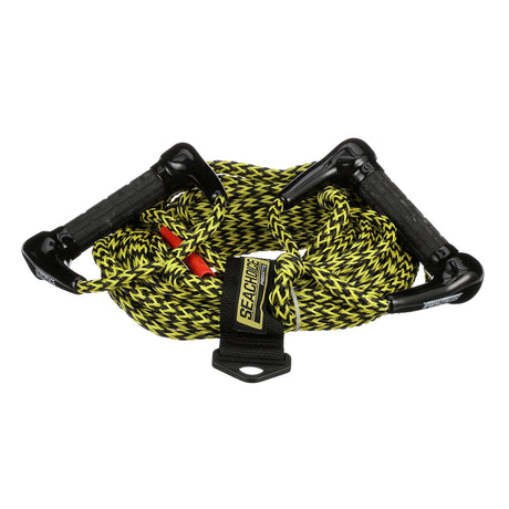 Seachoice Water Ski Rope, 75 Ft. Long, Dual 5-1/2 In. Handles w/ Textured Rubber Grips