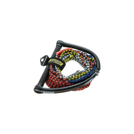 Seachoice 4-Section Water Ski Rope, 75 Ft. Long, 12 In. Handle w/ Rubber Grip