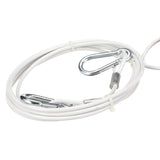 Seachoice 86757 Tow Harness w/ 12 Ft. Steel Cable, 1/4 In. Diameter Cable, 1,500 Lb. Tow Capacity