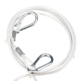 Seachoice 86757 Tow Harness w/ 12 Ft. Steel Cable, 1/4 In. Diameter Cable, 1,500 Lb. Tow Capacity