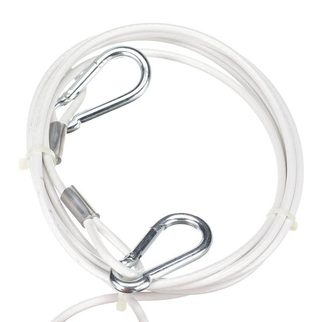Seachoice 86757 Tow Harness w/ 12 Ft. Steel Cable, 1/4 In. Diameter Cable, 1,500 Lb. Tow Capacity