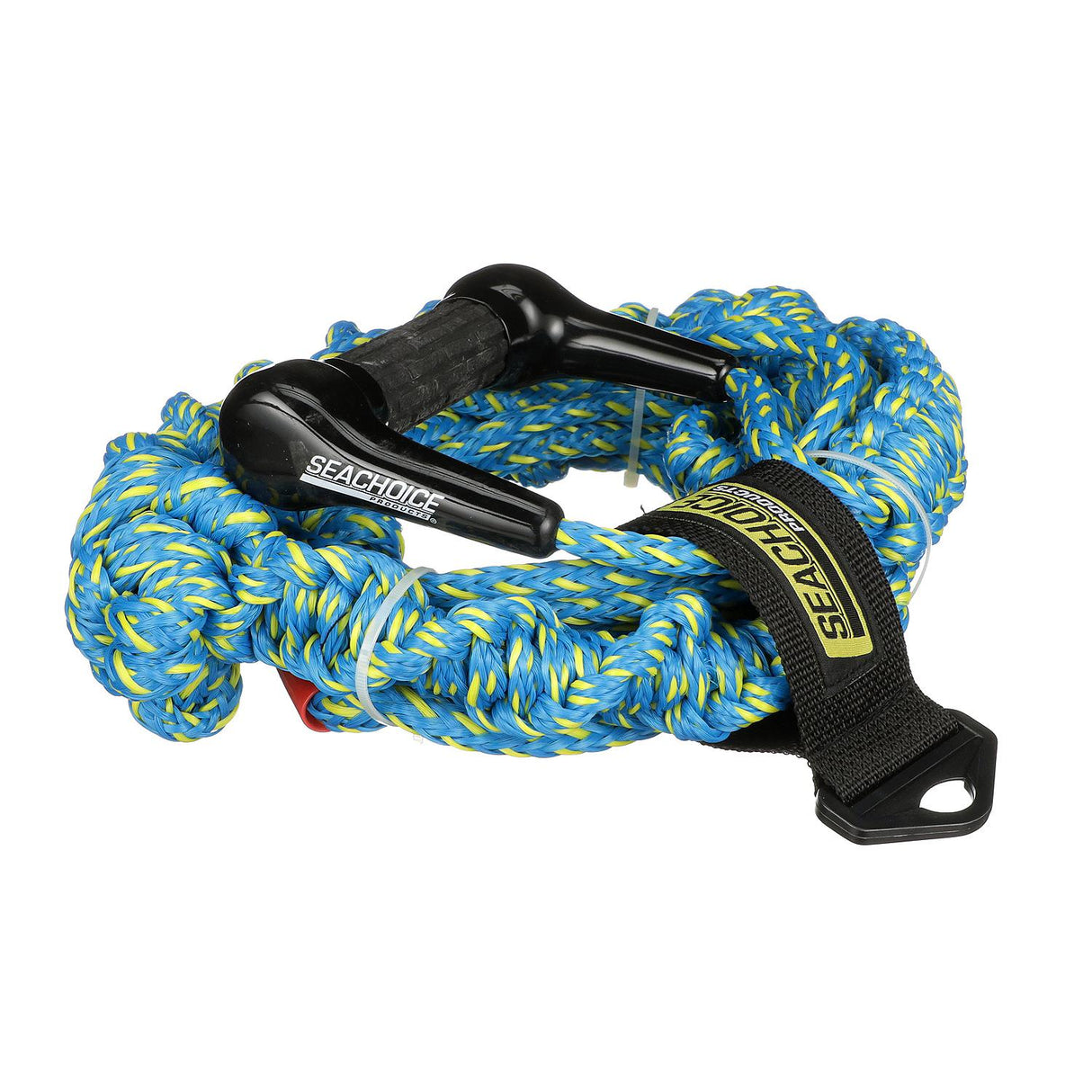 Seachoice 86764 3-Section Wakesurfing Rope, 16 Ft. Long, 5-1/2 In. Handle w/ Textured Rubber Grip