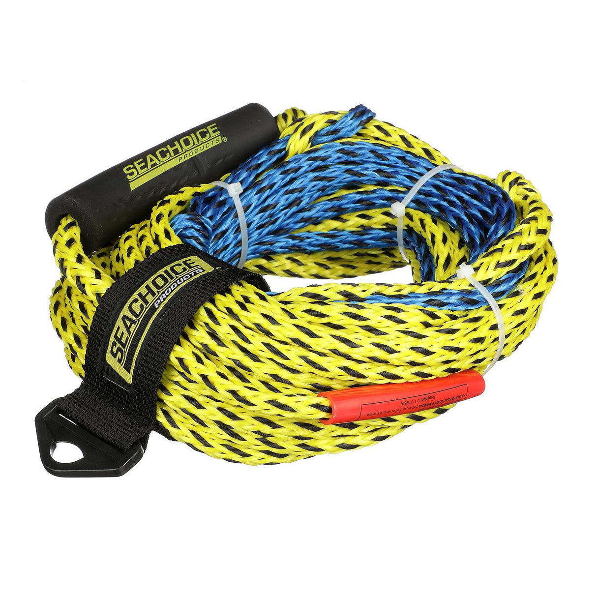 Seachoice 2-Section Tube Tow Rope, 60 Ft. Long, Tows Up to 2 Riders