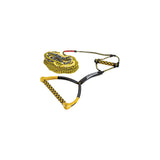 Seachoice 5-Section Wakeboard Rope, 75 Ft. Long, 15 In. Handle w/ Textured EVA Grip, 6 In. Trick Handle