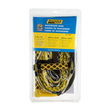 Seachoice 5-Section Wakeboard Rope, 75 Ft. Long, 15 In. Handle w/ Textured EVA Grip, 6 In. Trick Handle